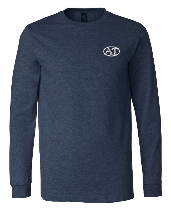 PRODUITS MÉTALLIQUES A.T. - 3501CVC T-Shirt cendré manches longues unisexe - SE. S12334 (AVG)