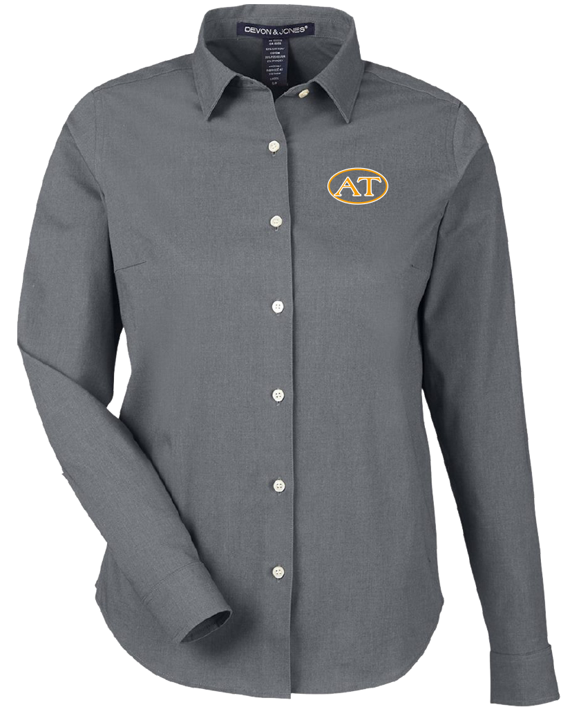 PRODUITS MÉTALLIQUES A.T. - DG505W Chemise Spencer popeline  femme - BR. 10208 (AVG)
