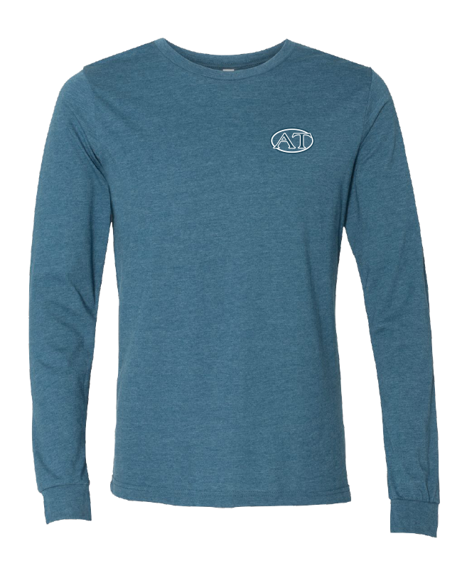 PRODUITS MÉTALLIQUES A.T. - 3501CVC T-Shirt cendré manches longues unisexe - SE. S12334 (AVG)