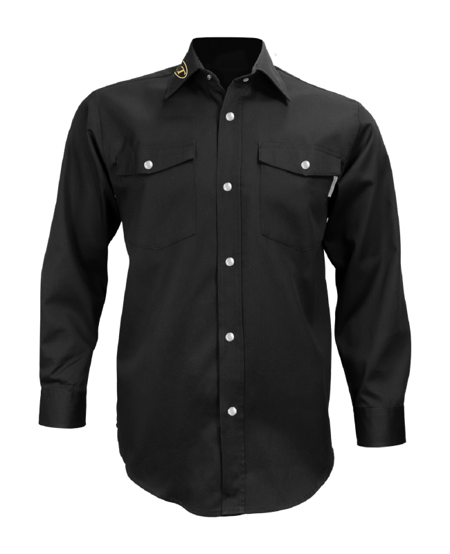 Produits Métalliques A.T. - 625S Chemise travail boutons pressions homme - BR. 10208-2 (Collet Côté Droit)