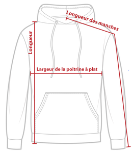 Charte de grandeur XO267U (XS à 3XL)